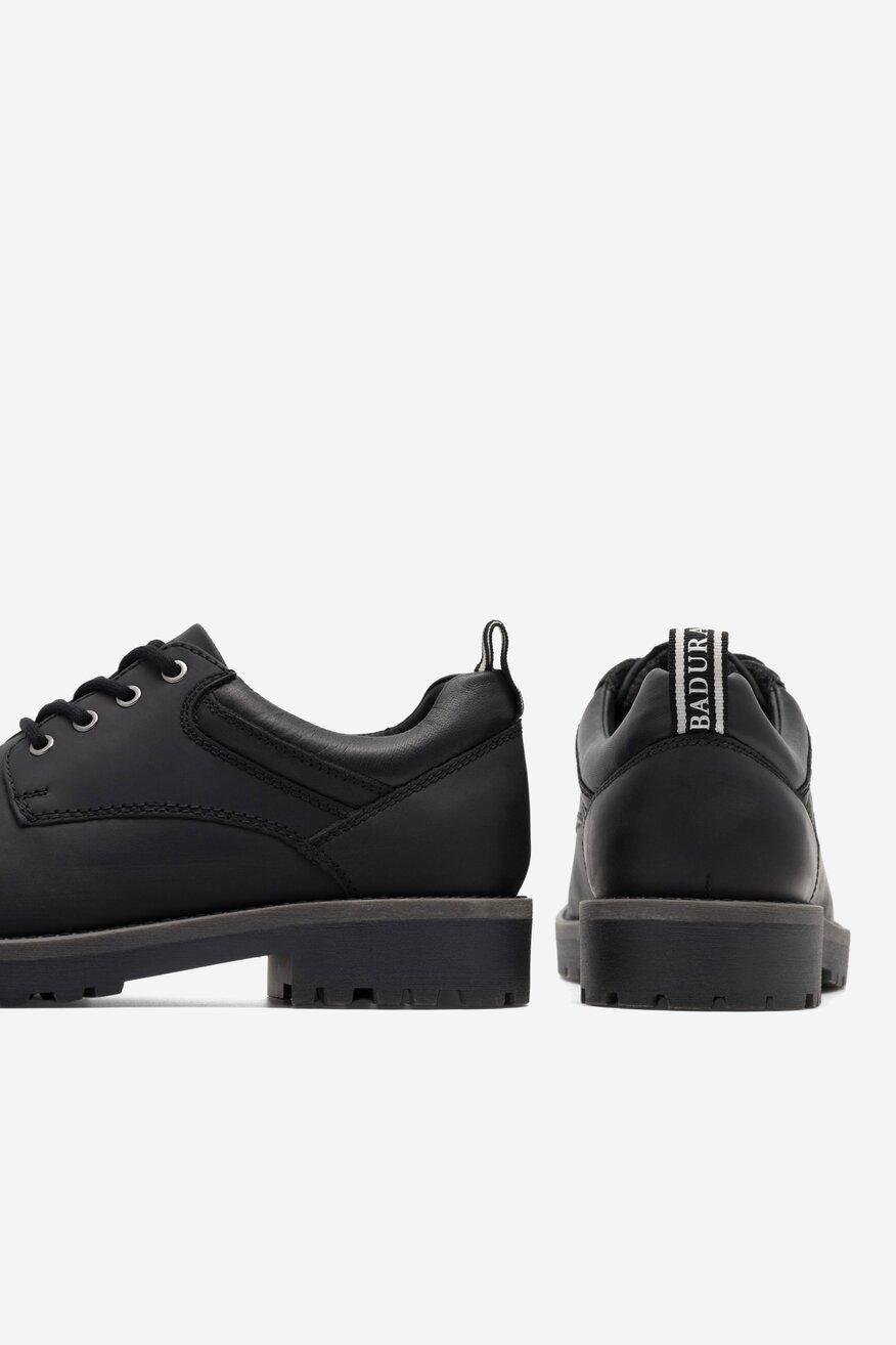 Półbuty Badura BOWER-10 MI08 Czarny