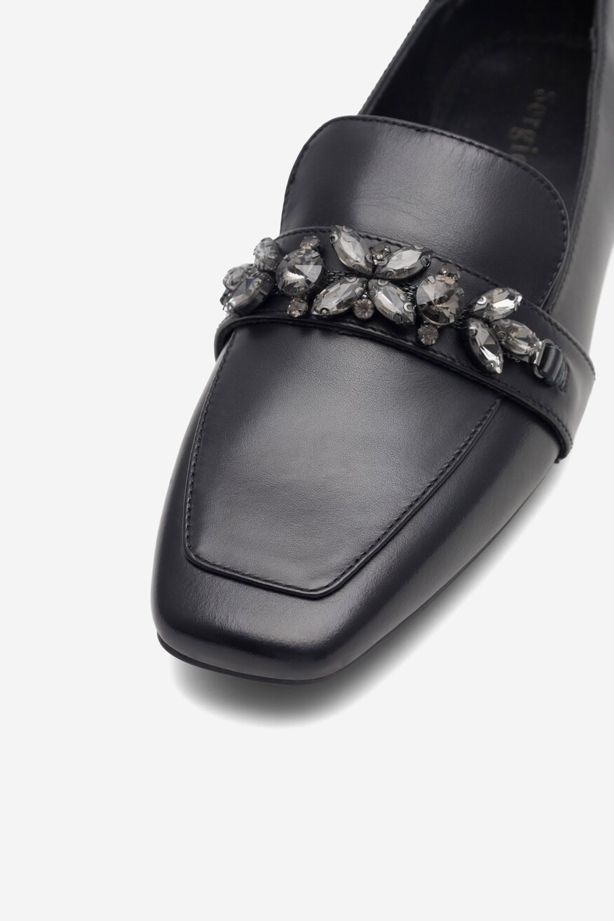 Półbuty Sergio Bardi WYL3565-1Z-SB Czarny