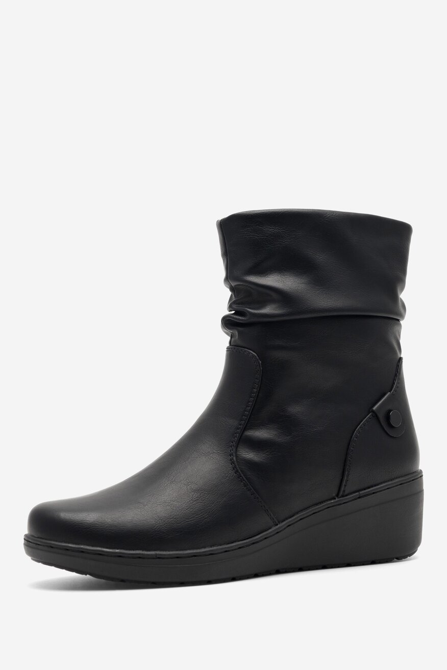 Botki Clara Barson LISJE WS6093-12 Czarny