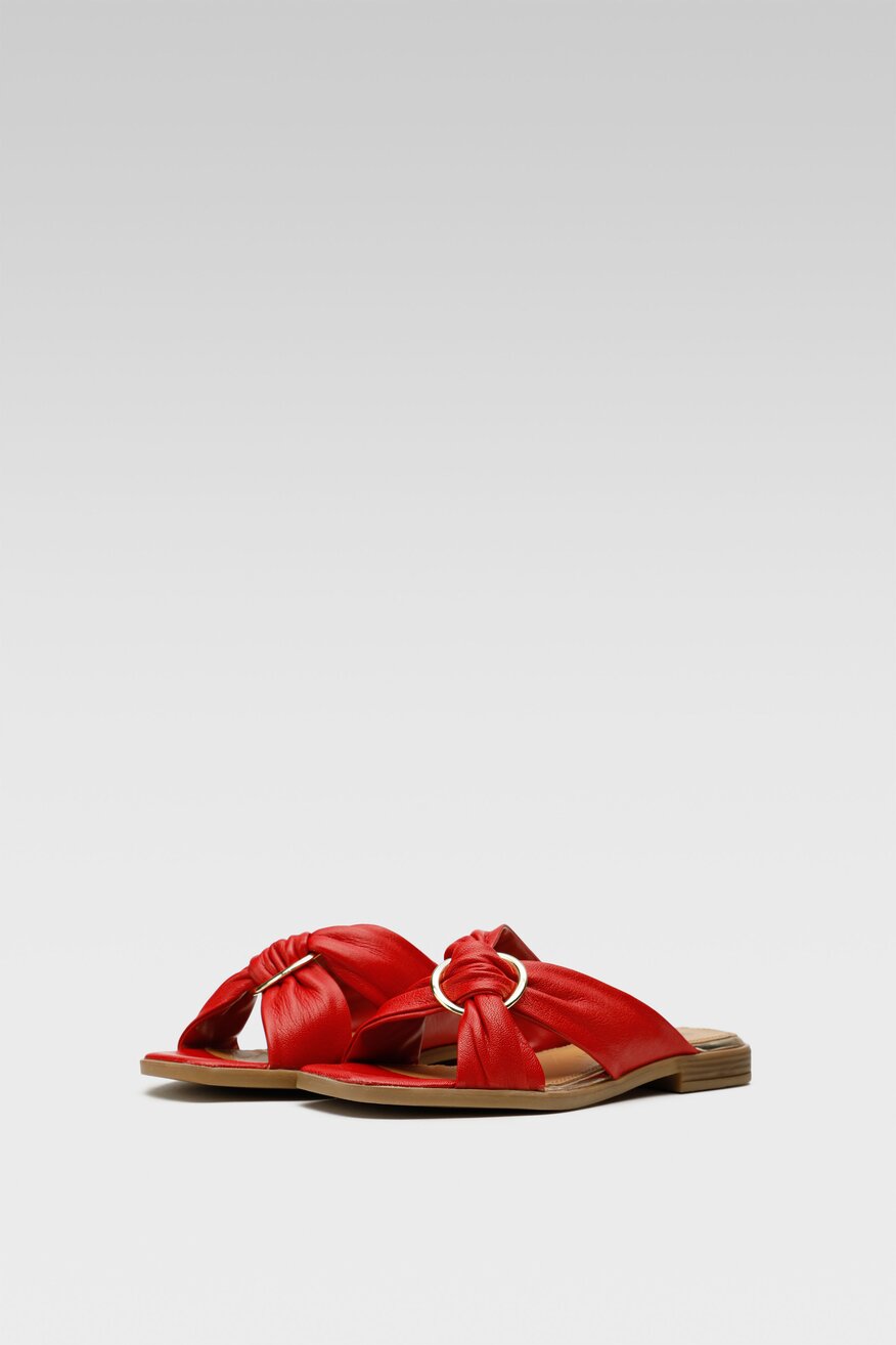 Klapki Sergio Bardi WI16-MENA-10SB Czerwony