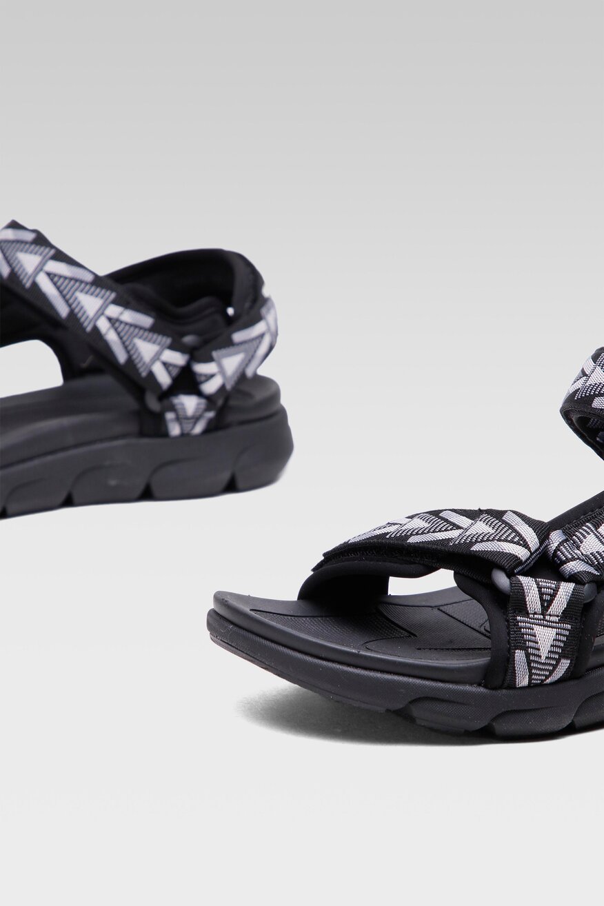 Sandały Rieker Revolution Lifestyle 20802-00 Czarny