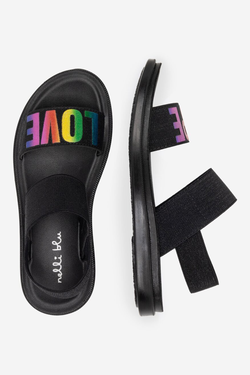 Sandały Nelli Blu CSS20370-00 Czarny