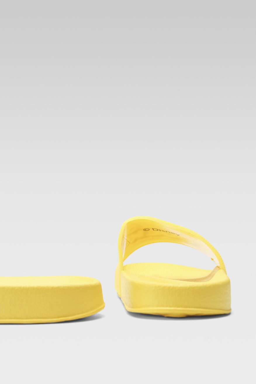 Klapki basenowe DISNEY 100 SS23-865612 Żółty