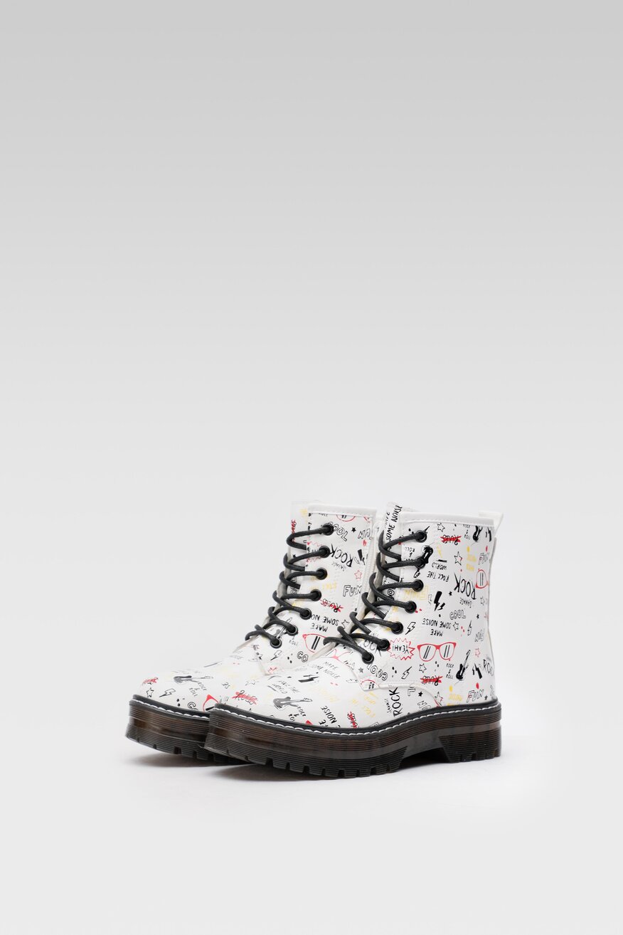 Kozaki Nelli Blu AVO-81587-002 Biały