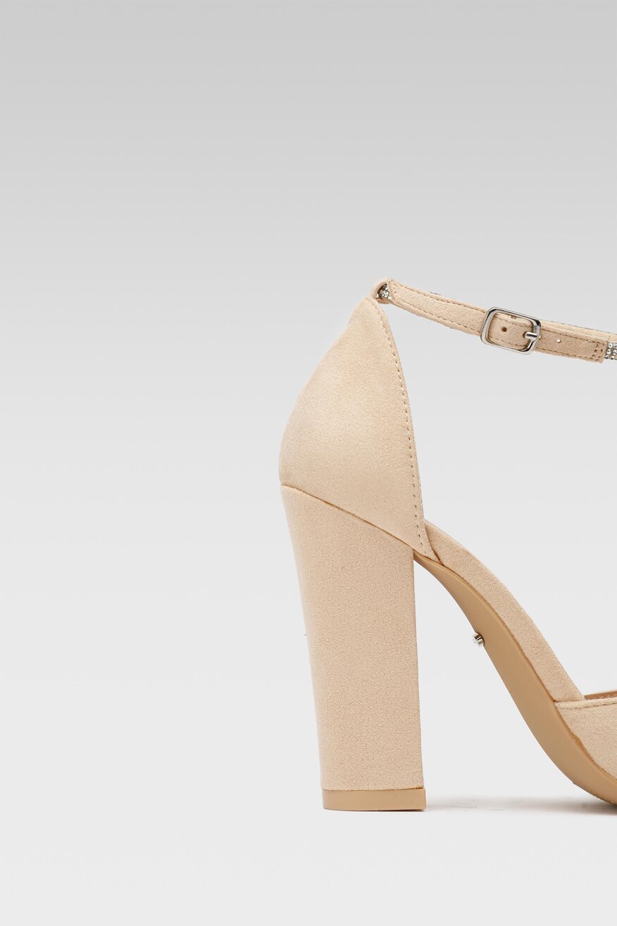 Czółenka DeeZee KL-091201-01 Beżowy