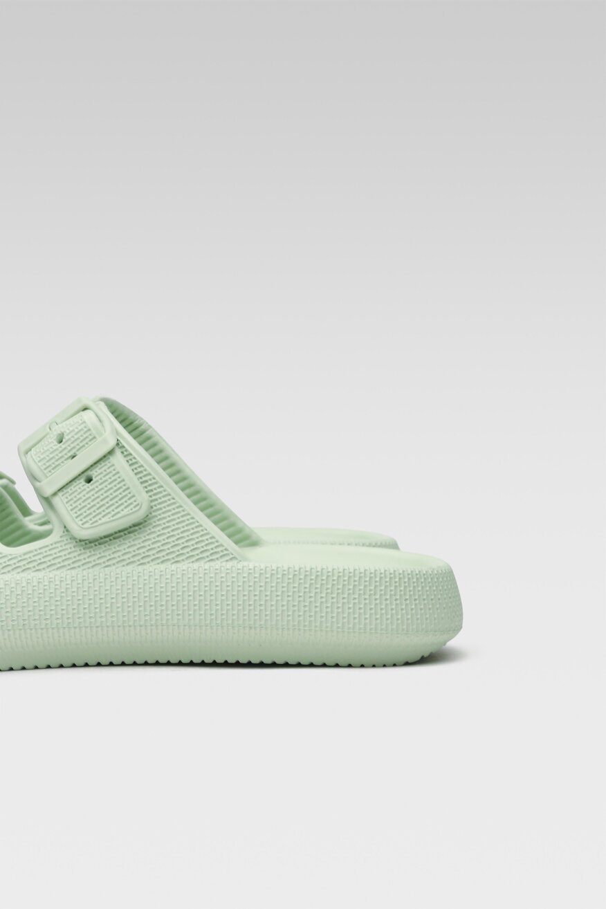 Klapki basenowe Bassano DUAL STRAP SLIPPER Zielony