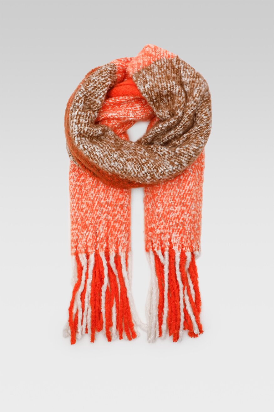 Szalik damski DeeZee 9W4-003-AW22 Miedziany