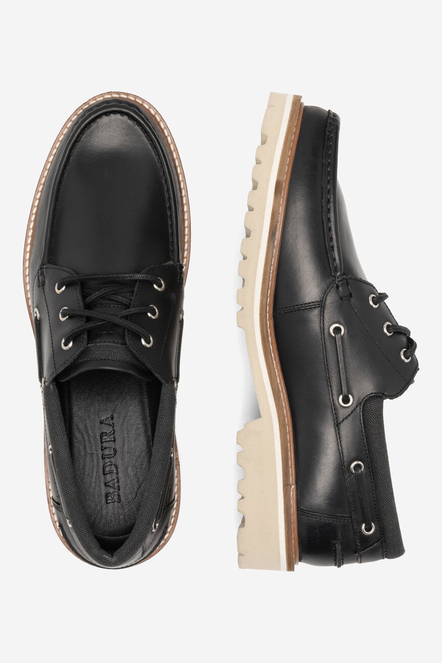 Półbuty Badura HENRY-08 MI07 Czarny