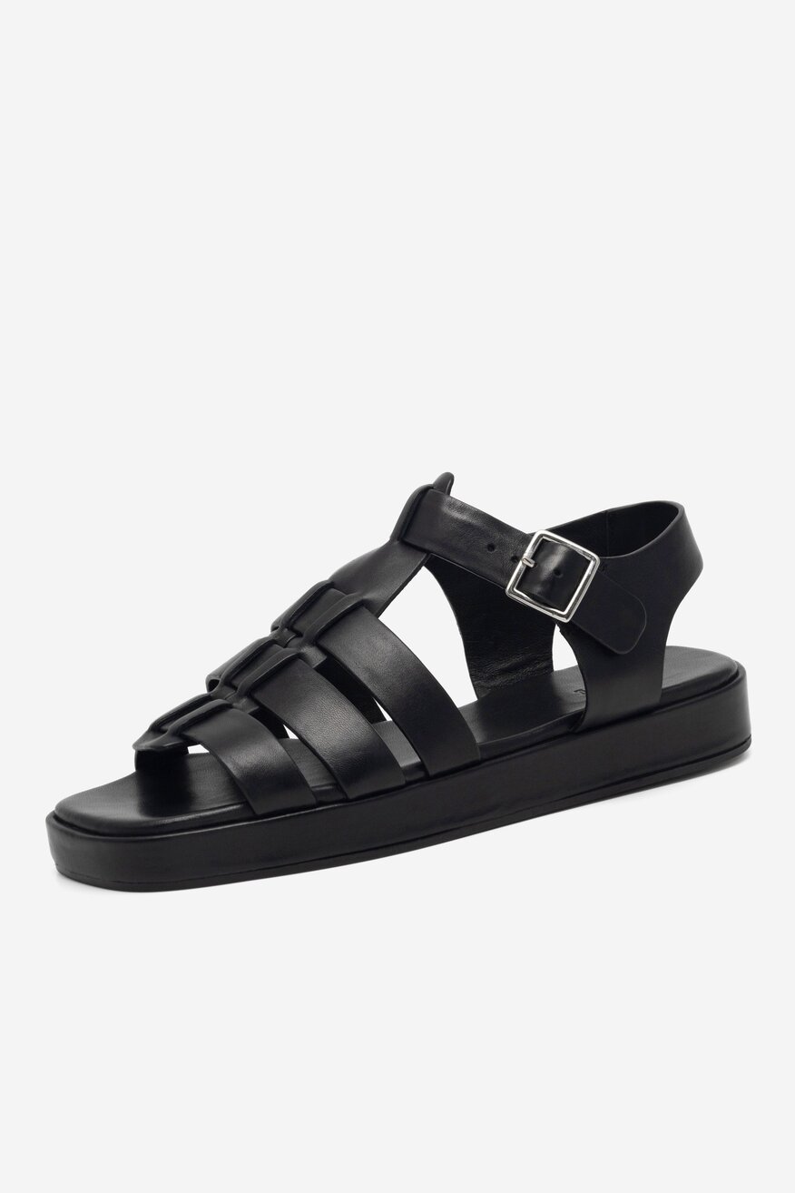 Sandały SIMPLE TARAZONA1-108151 Czarny