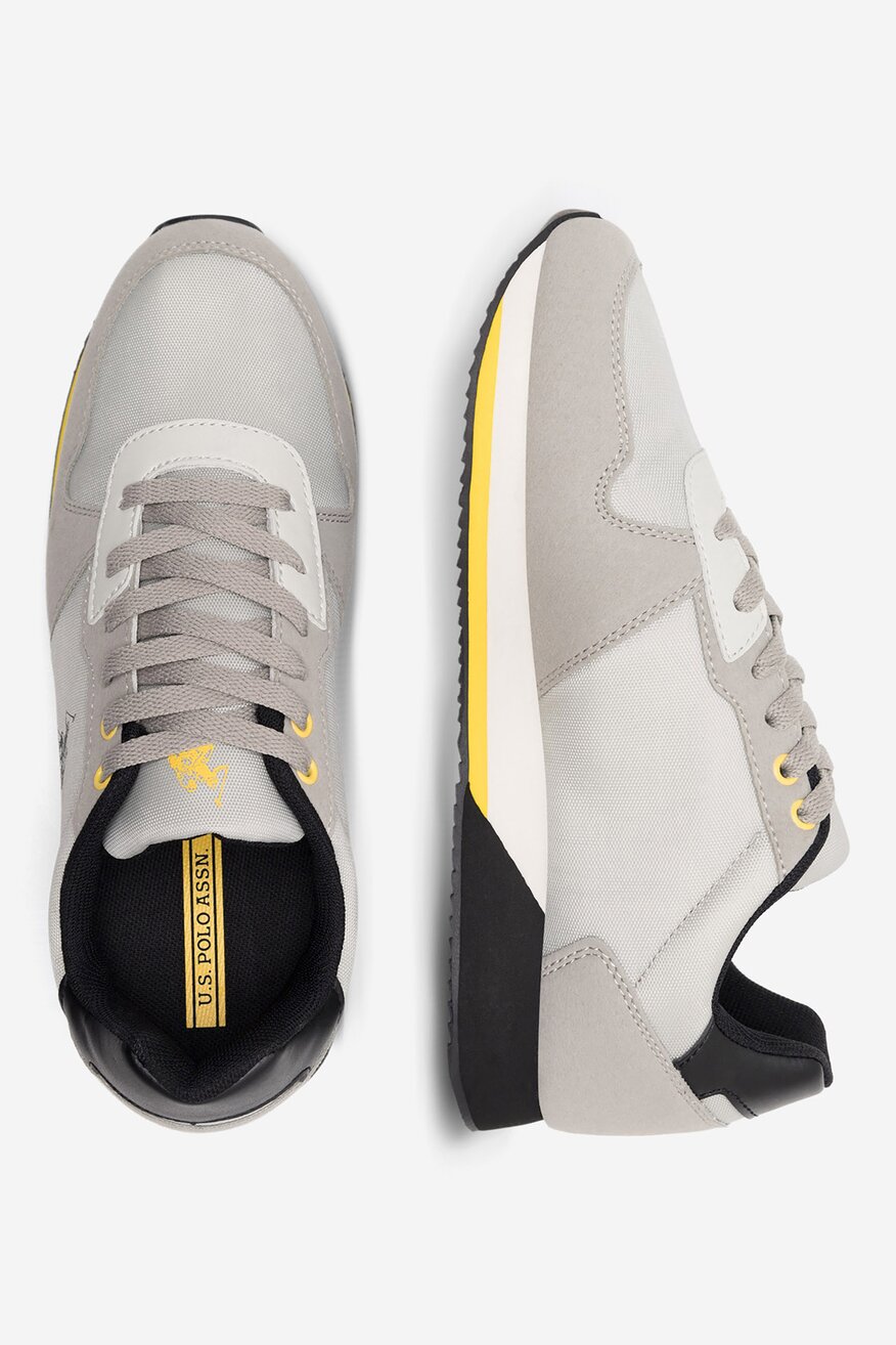 Sneakers U.S. POLO ASSN. NOBIL011M/CNH1 Szary jasny