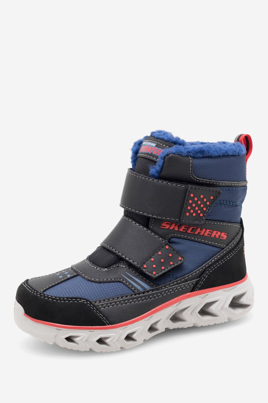 Botki Skechers 90588L NVBK Niebieski ciemny