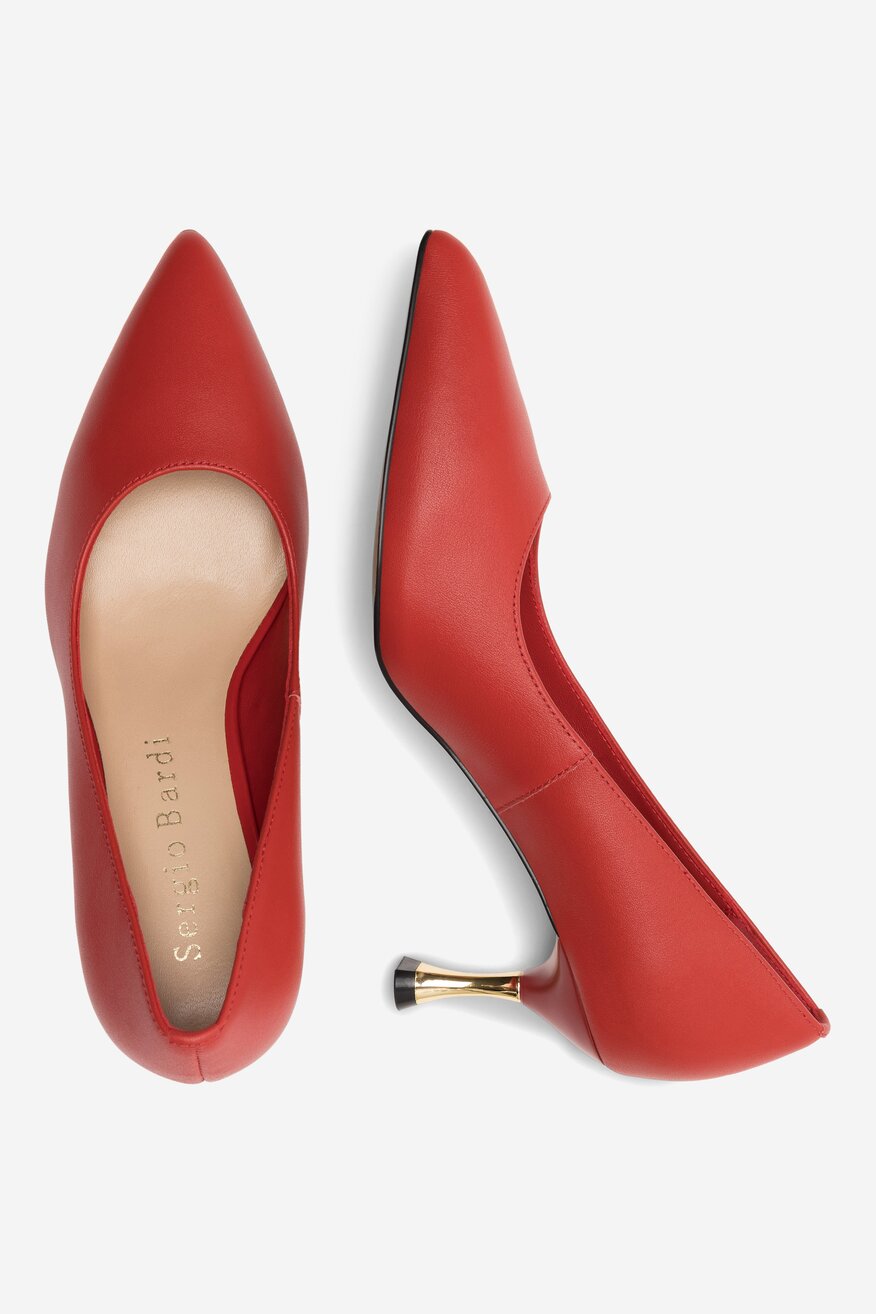 Czółenka Sergio Bardi WFA1935-1ZA-SB Czerwony