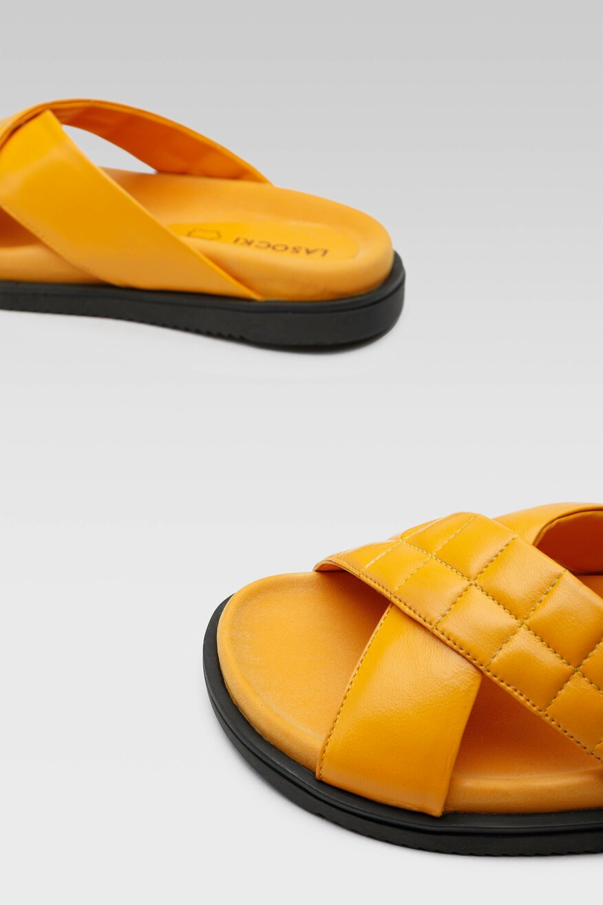 Klapki Lasocki WI16-SARDYNIA-01A Żółty