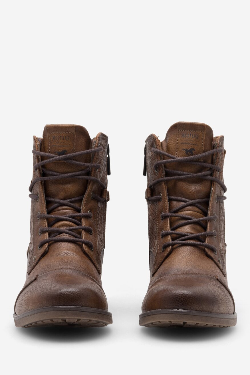 Trzewiki Mustang 1229-508 Brązowy