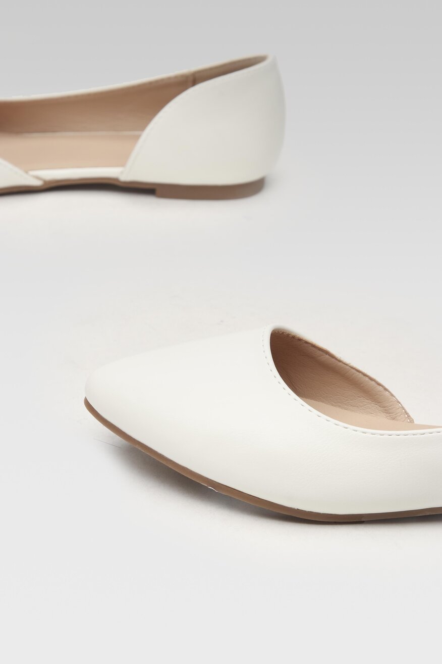 Baleriny Jenny Fairy JANE WS2108-08 Biały