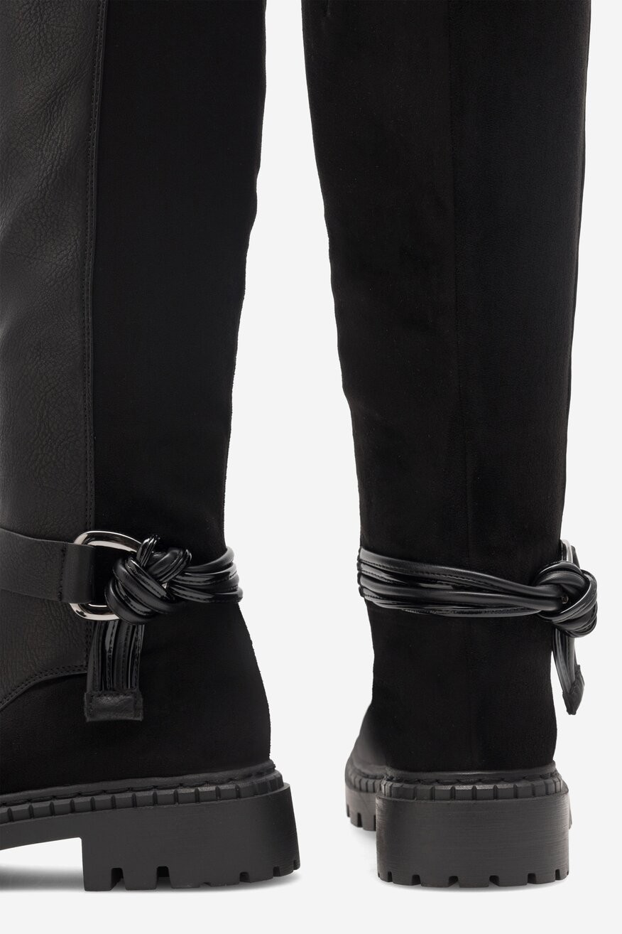 Kozaki Clara Barson DIANA WS6102-06 Czarny