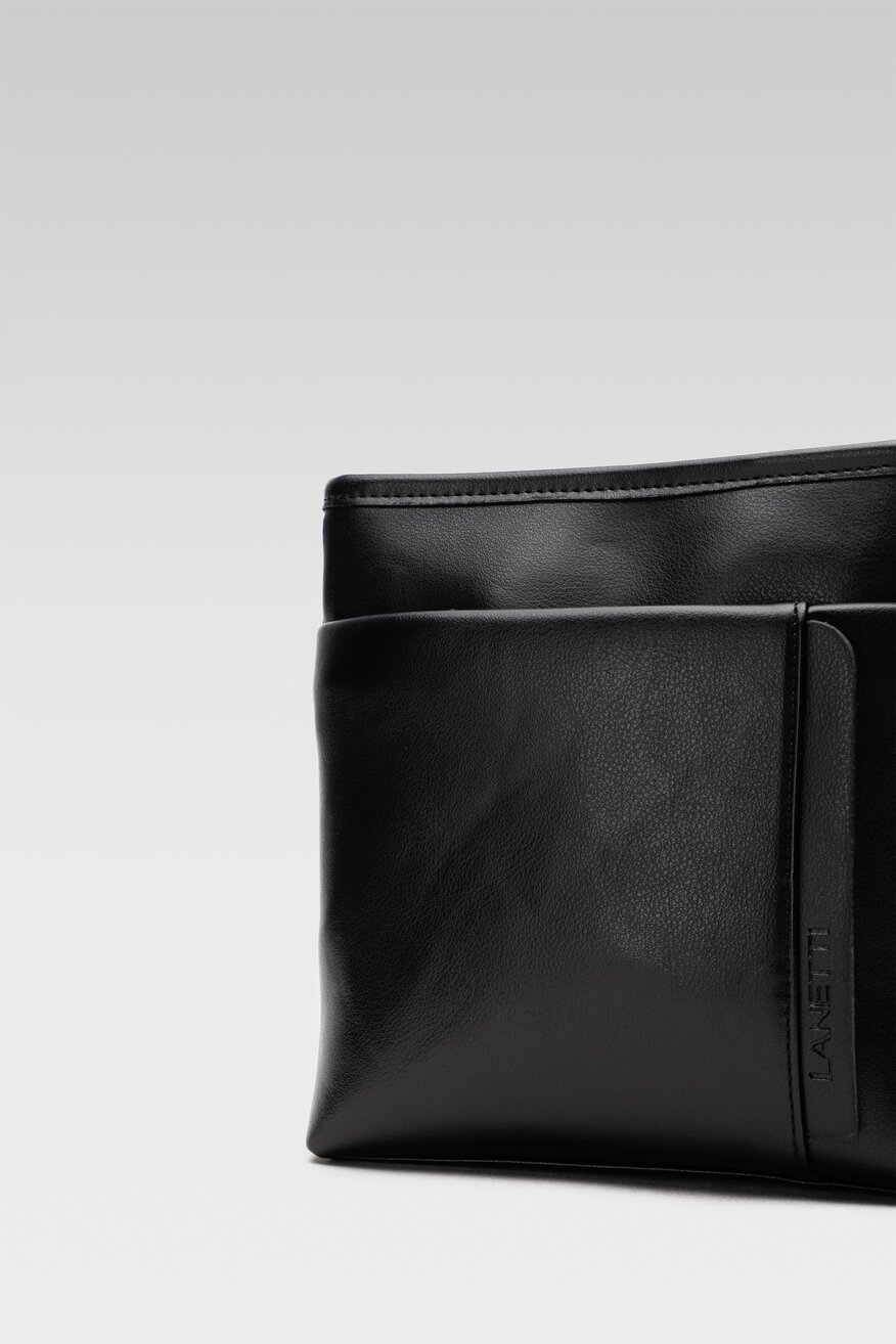 Torba męska Lanetti BMR-U-056-10-08 Czarny