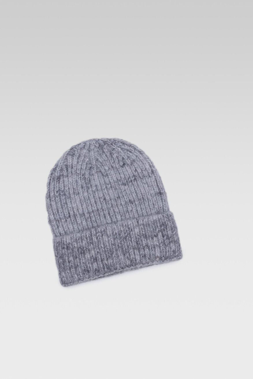 Czapka damska ACCCESSORIES 1W3-012-AW22 Szary