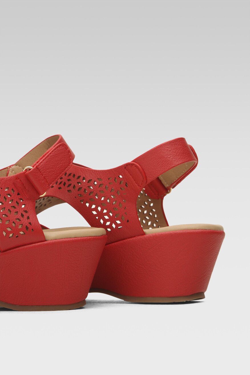 Sandały Clara Barson WSS20509-01 Czerwony