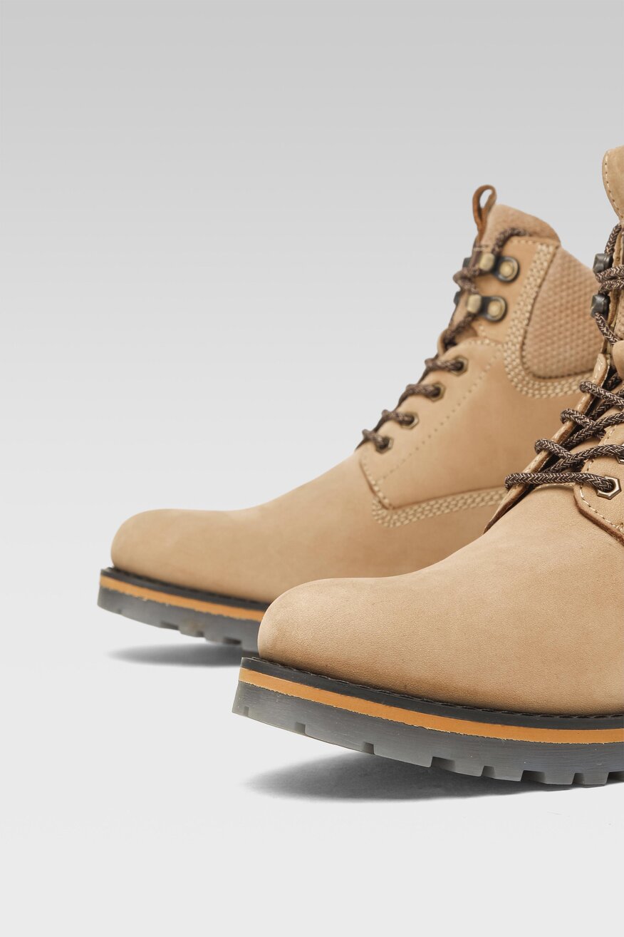 Trzewiki Badura MI08-BOWER-01 Beżowy