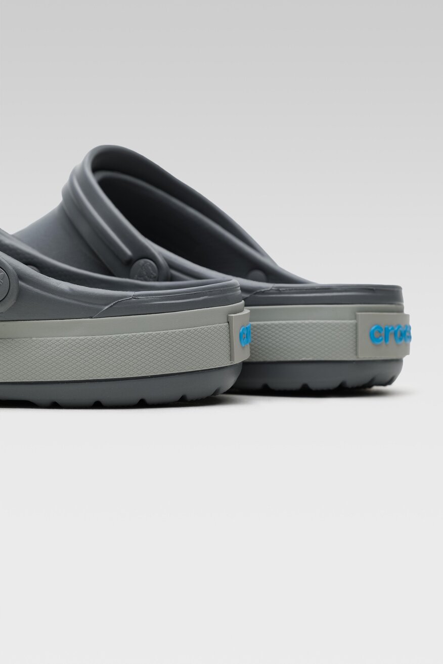Klapki basenowe Crocs 11989-01W Szary