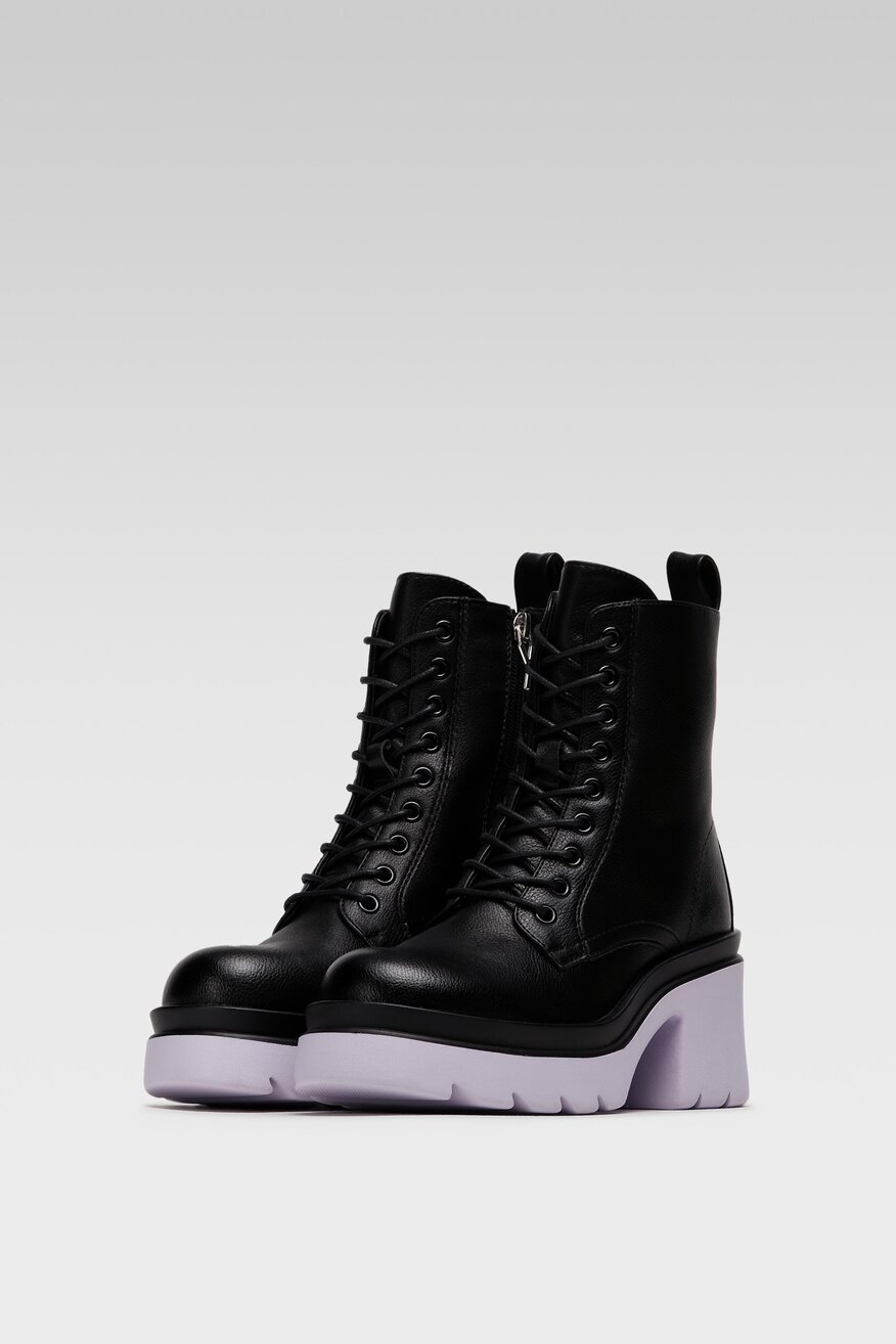 Trzewiki DeeZee H90112-1 Czarny