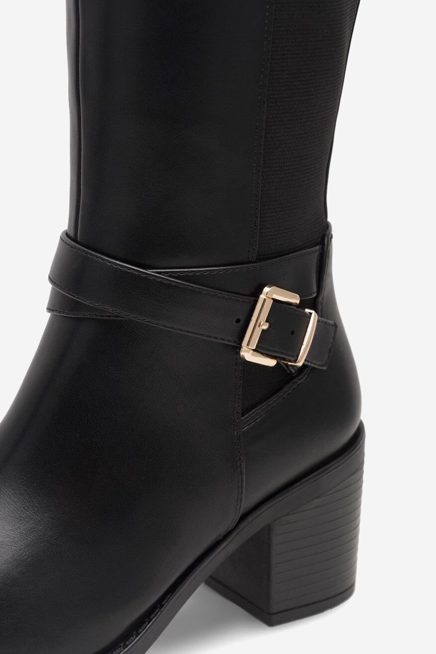 Kozaki Clara Barson ELLA SHL221132 Czarny