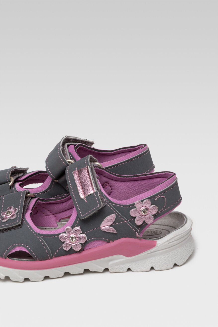 Sandały Ricosta 50 4500602/450 Szary