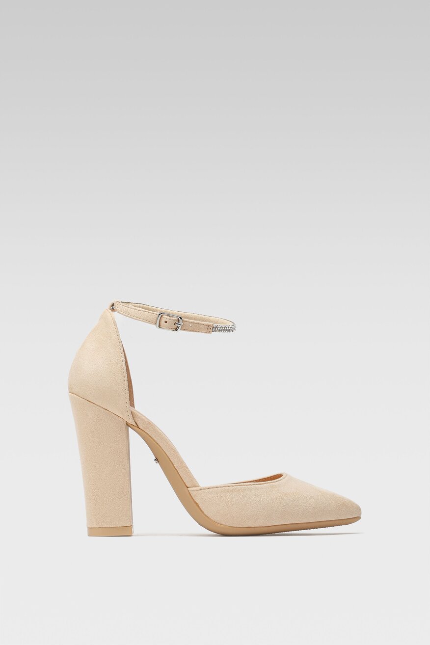 Czółenka DeeZee KL-091201-01 Beżowy