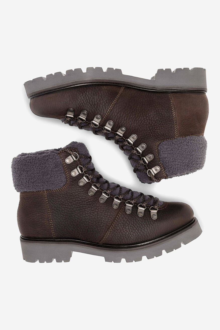 Trzewiki Badura RICHFIELD-17 MI08 Brązowy ciemny