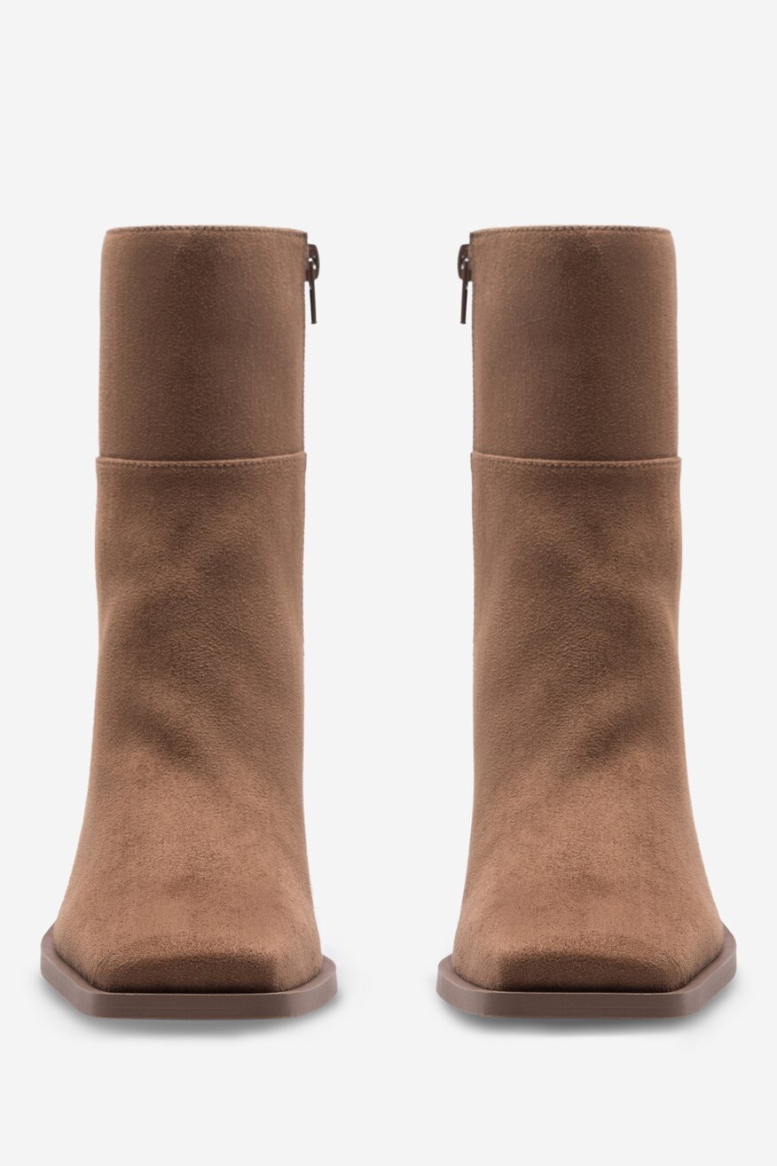 Botki NINE WEST KASIM ZR117-2 Brązowy