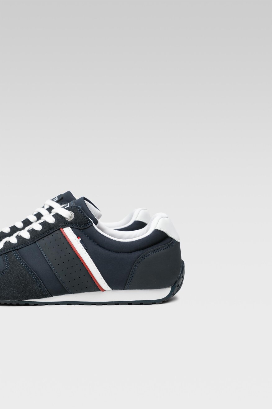 Półbuty Lanetti MP07-01378-01 Granatowy