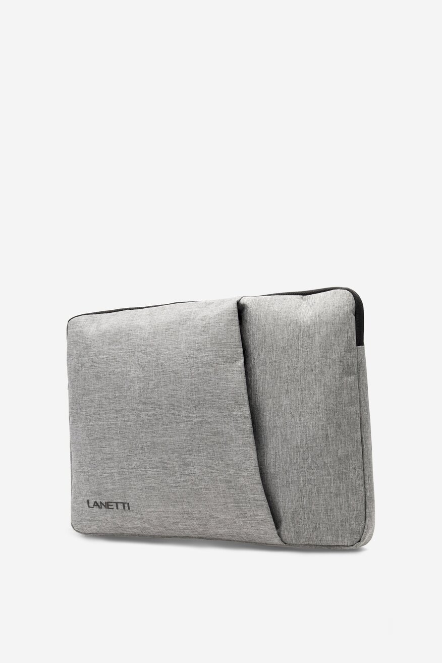 Torba męska Lanetti LAN-K-010-04L Szary
