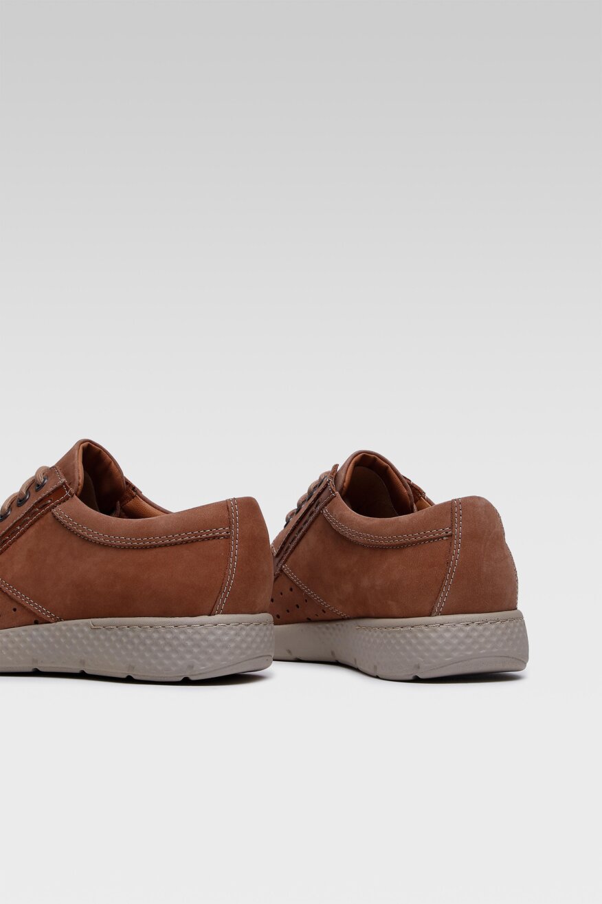 Półbuty Sergio Bardi MB-LOGO-16 Brązowy