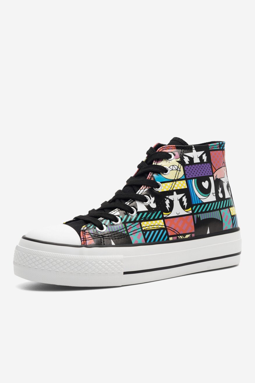 Trampki Sprandi GP40-AW23-118WBPPG Czarny