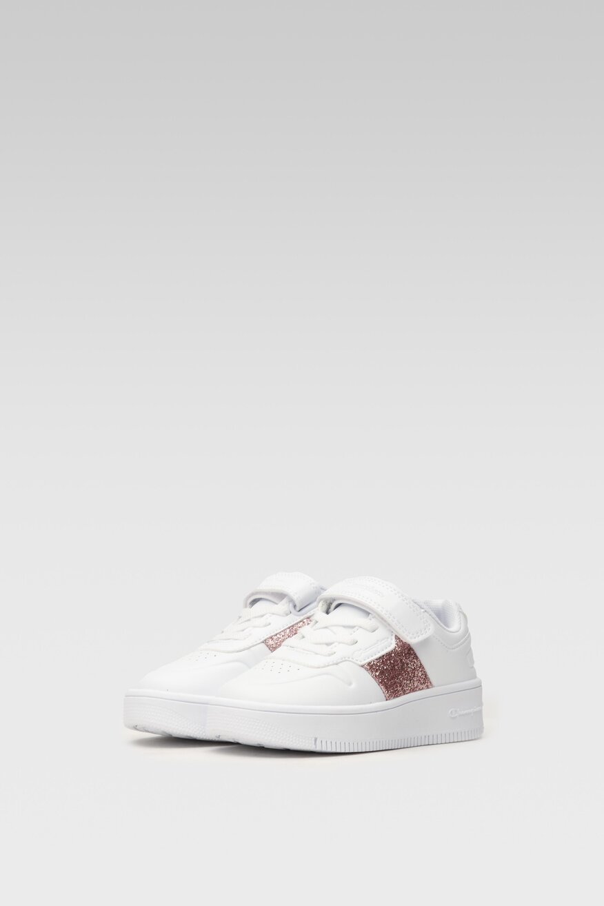Obuwie sportowe Champion REBOUND PLATFORM SPARKLE S32612-WW006 Biały