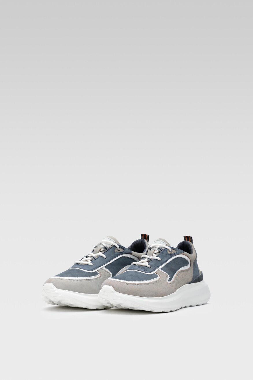 Półbuty Togoshi MI08-GREENE-01 Niebieski