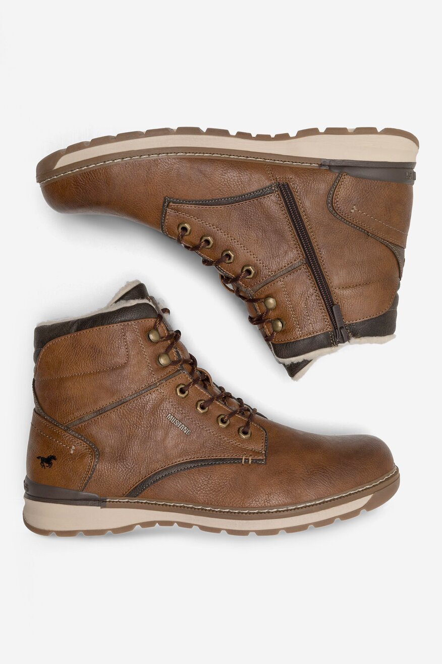 Trzewiki Mustang 4141-604 BIG Brązowy