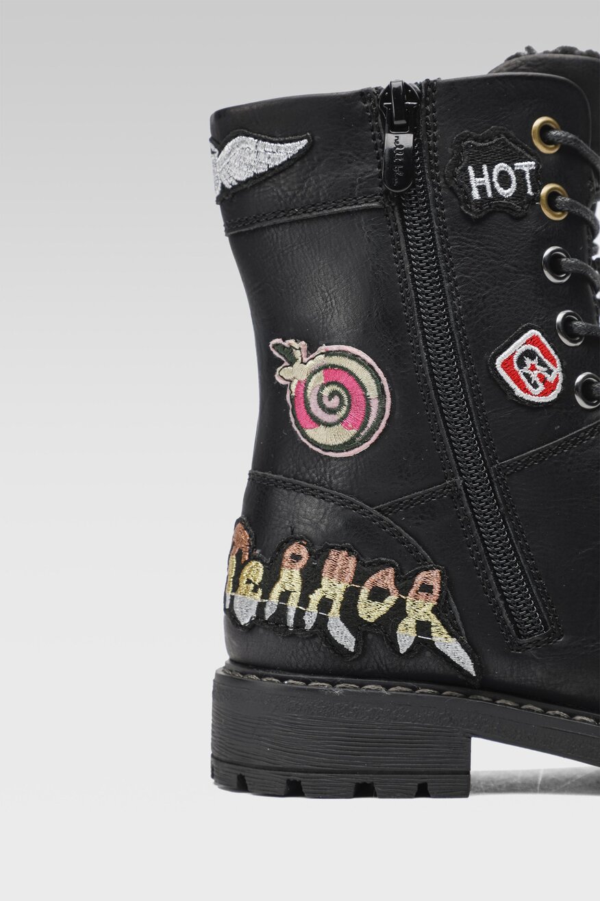 Kozaki Nelli Blu CS2665-06 Czarny