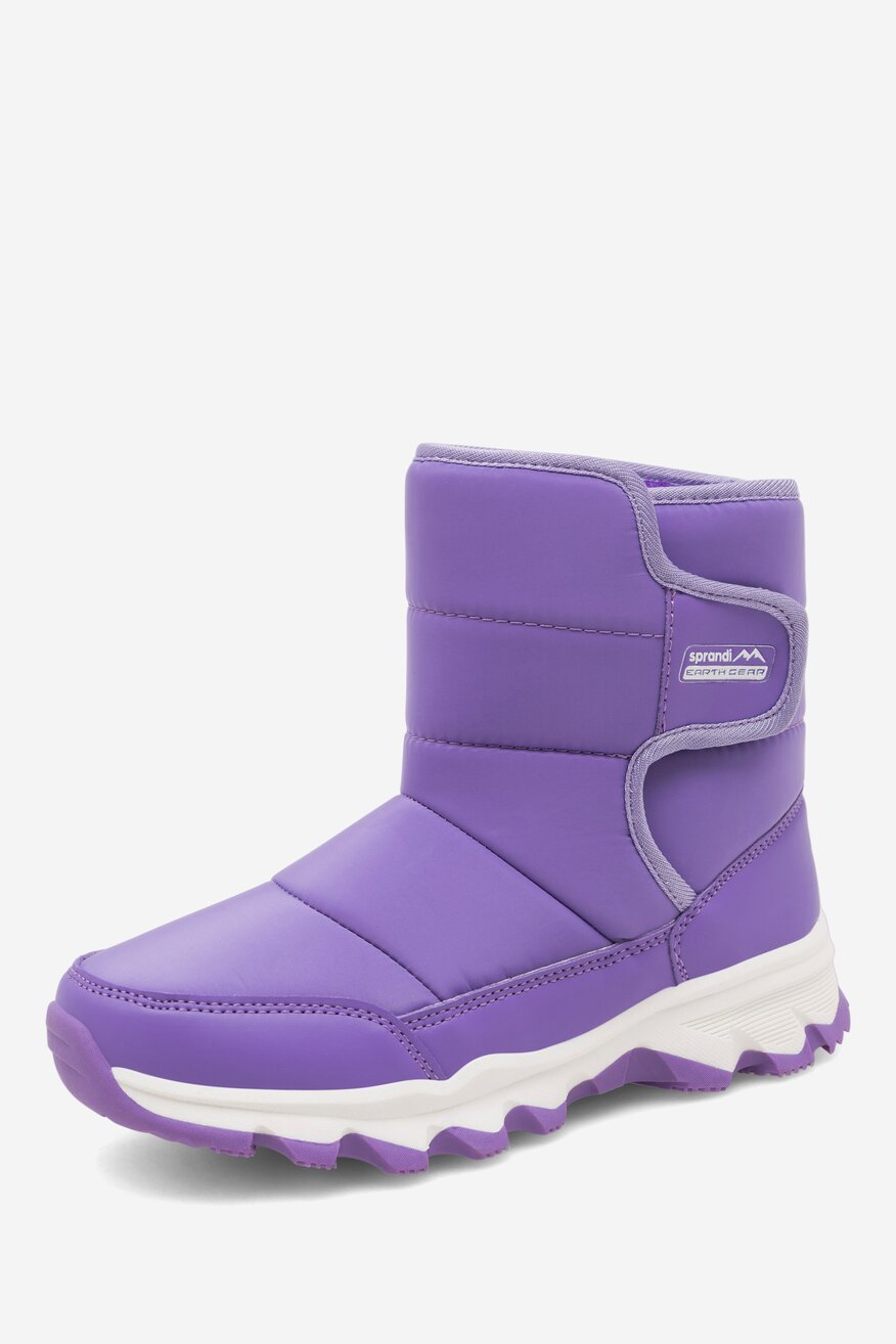 Trzewiki SPRANDI EARTH GEAR WINTER PUFF CP86-23983 Fioletowy