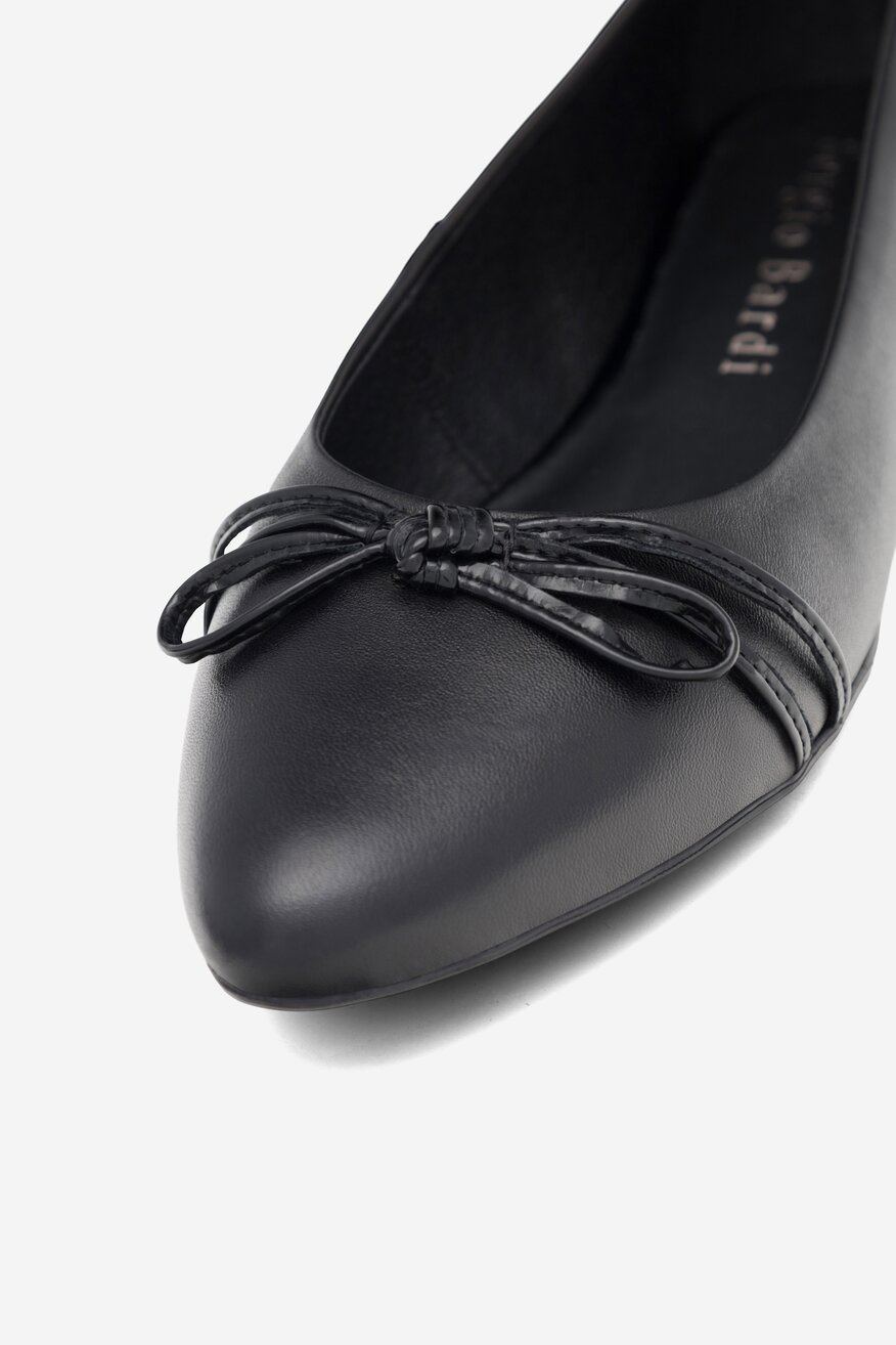 Baleriny Sergio Bardi RST-C1031-01SB Czarny