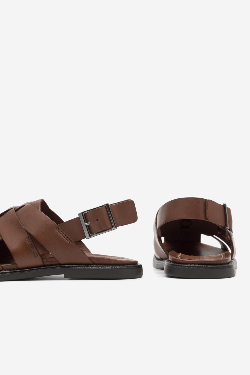 Sandały Gino Rossi MARCELLO-04 MB Brązowy