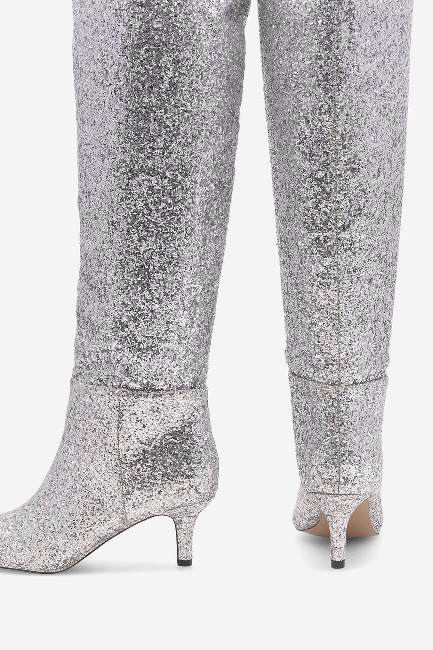 Kozaki Jenny Fairy ELEA LS6022-01 Srebrny