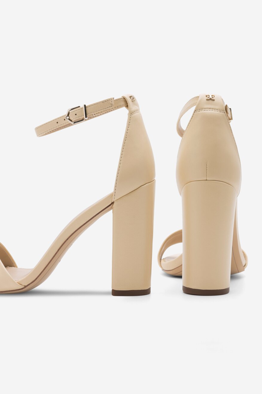 Sandały SAM EDELMAN E851157721 Beżowy