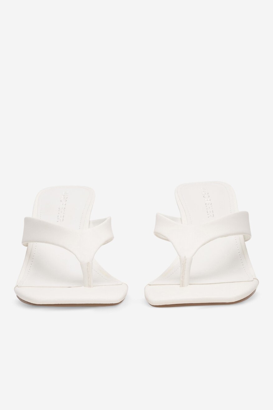 Klapki MARC FISHER F-HUNT WHI01 Biały