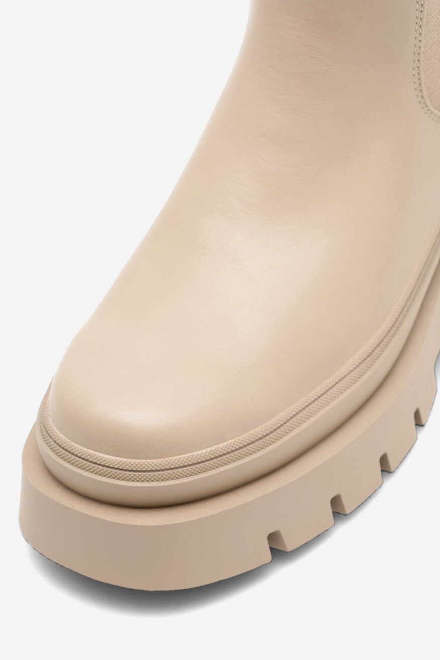 Botki DeeZee LARA H230208-1 Beżowy