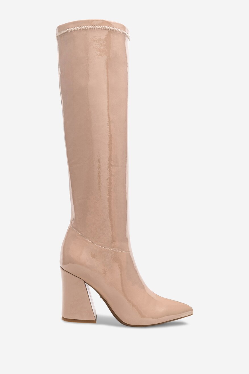 Kozaki NINE WEST SHARLEEZ 13196H Beżowy