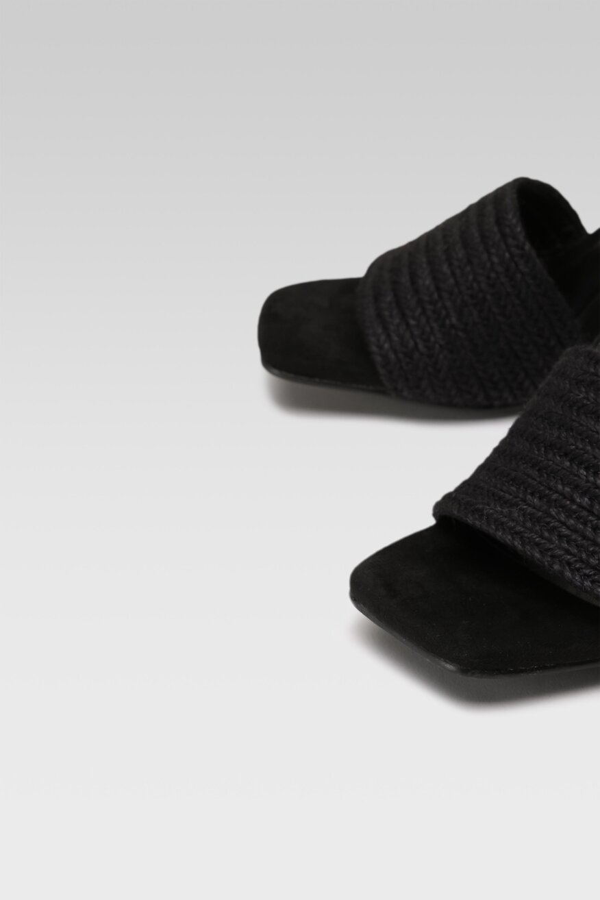 Klapki DeeZee MELANCHOLY HRT220498 Czarny