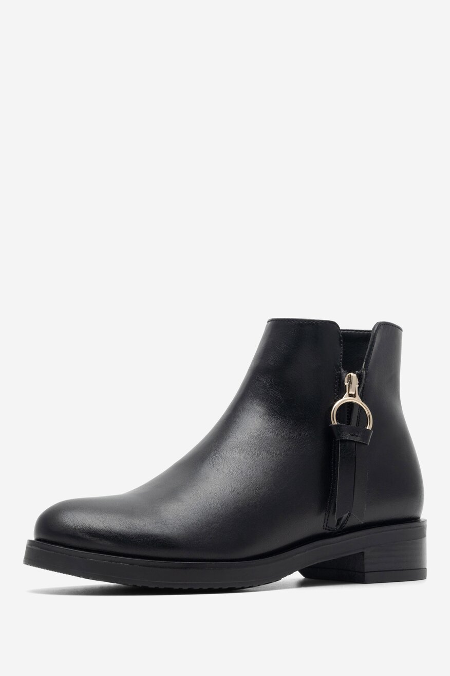 Botki Clara Barson ZOYA WS5292-13 Czarny