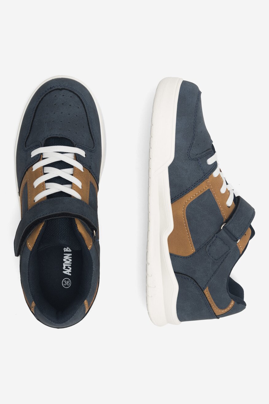 Sneakers Action Boy AVO-266-065 Granatowy